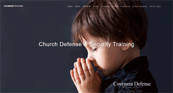 Desktop Screenshot of covenantdefense.com